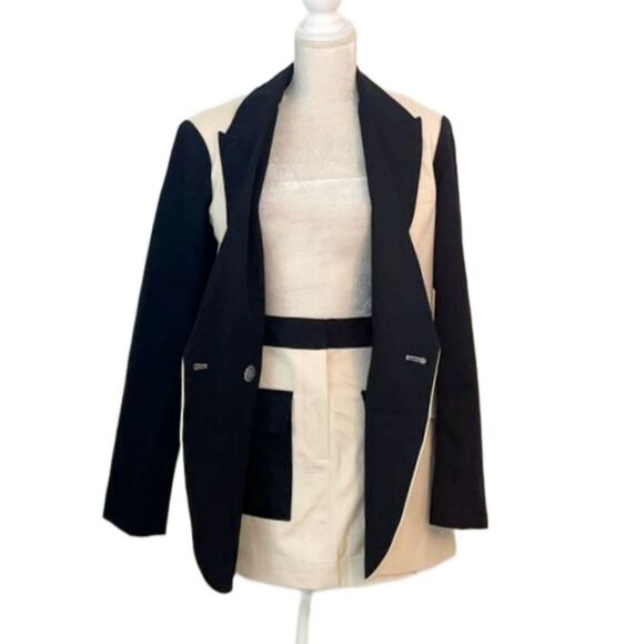 NWOT Free People Hansen & Gretel Walter Blazer Bryce Skirt Suit Set XS/S $359 - Picture 3 of 13
